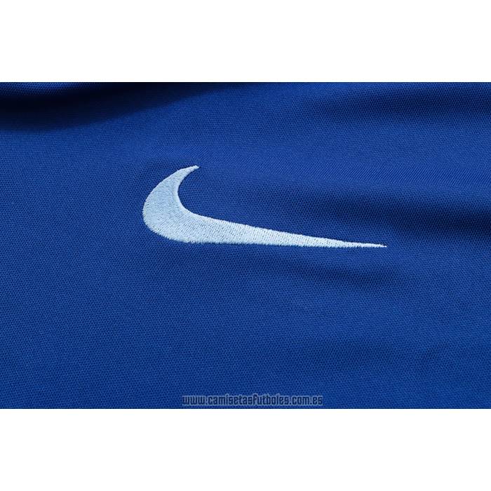 Chandal del Atletico Madrid Manga Corta 2022-2023 Azul - Pantalon Corto